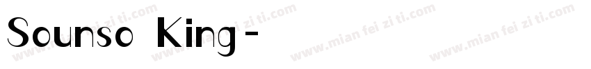Sounso King字体转换